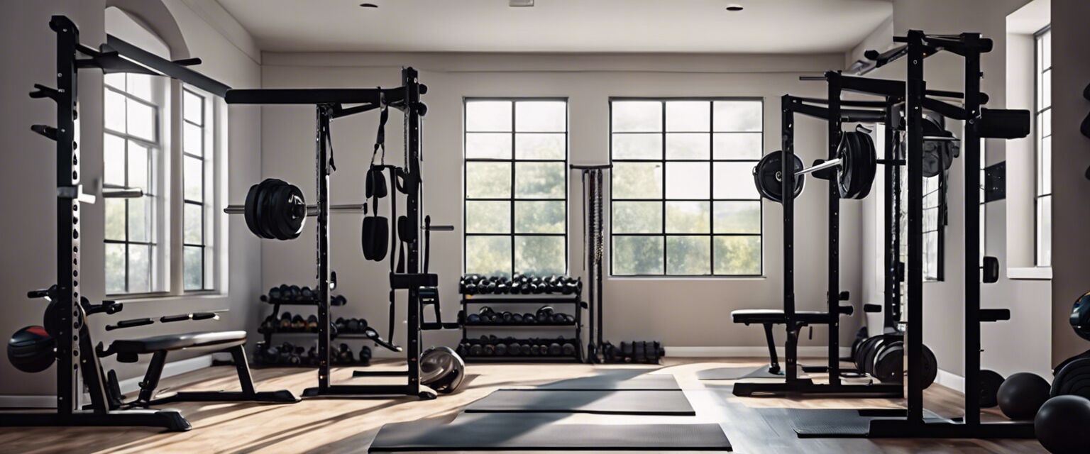 Space-saving ideas for home gym