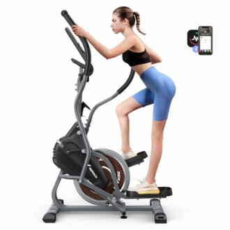 MERACH Cardio Climber Stepping Elliptical