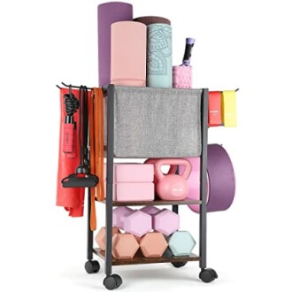 Yoga Mat Storage Rack